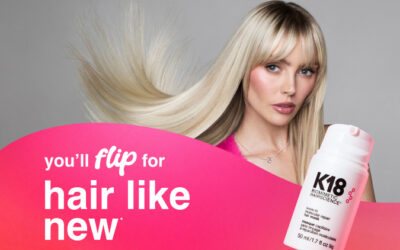 K18 startet globale „Hair Flip Challenge” für einen guten Zweck